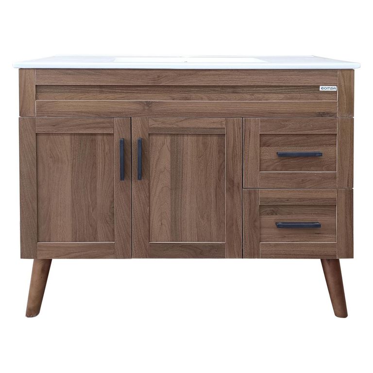Kit Mueble Vanitorio Elegance Nogal 100x80x47 cm