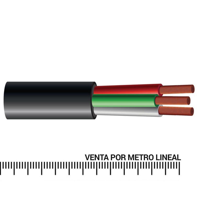 Cable Libre de Halógenos RZ1-K 3x1,5 mm2 Negro
