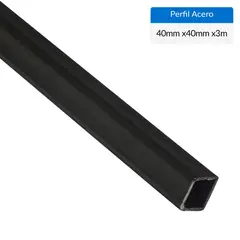 CINTAC - Perfil Cuadrado Acero 40x40x2 mm 3 m