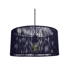 CONCEPT - Lámpara Colgar 1 Luz Bari Negro