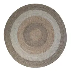 IDETEX - Alfombra Yute Braided 200x200 cm Yute Beige