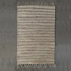 IDETEX - Alfombra Yute Handmade 160x230 cm Yute Natural