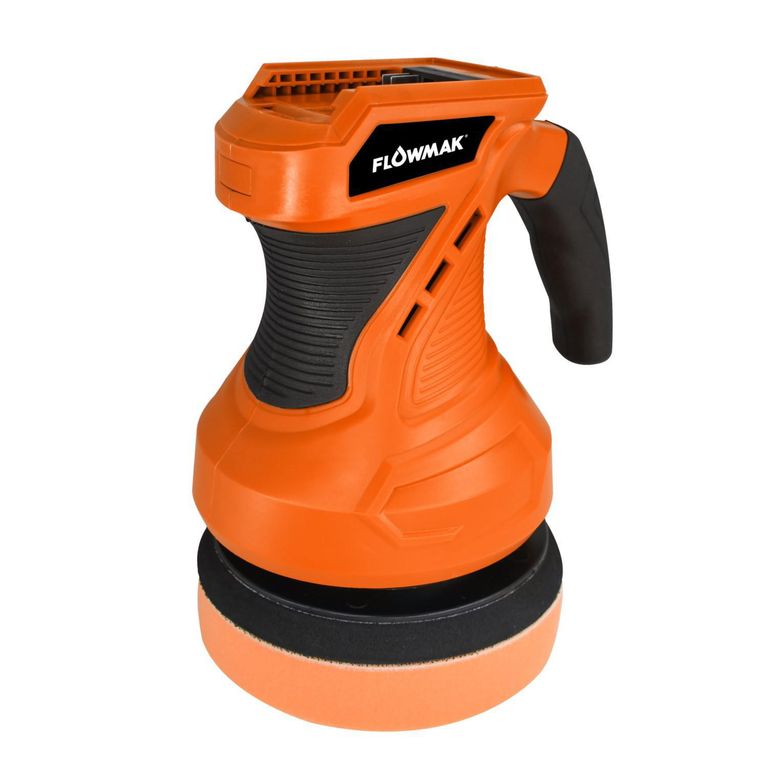 Pulidora orbital 150mm 18v batería 2ah y cargador 4000rpm diam 150mm