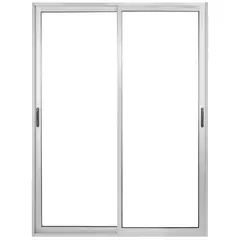 TERMOHOME - Ventana corredera Aluminio Corredera 150x100 cm Vidrio Termopanel Mate o gris