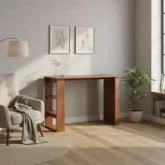 STANFORD - Escritorio 2 Repisas Cerezo 110x80x48 cm