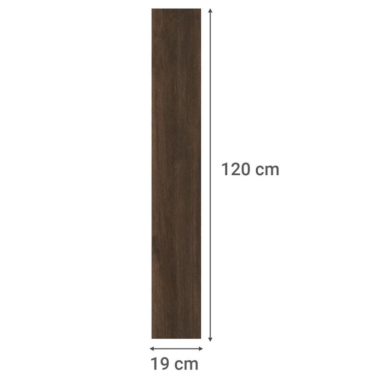 Porcelanato 19x120 cm Dakota Wnut Nuez 1.61 m2