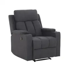 JUST HOME COLLECTION - Bergere 1 cuerpo Delhi 85x99x95 cm Grafito