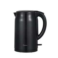 MIDEA - Hervidor 1.7 Litros Negro MK-17PBK