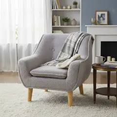 KIDSCOOL - Sillón 1 cuerpo Mimo 49x54x57 cm Gris