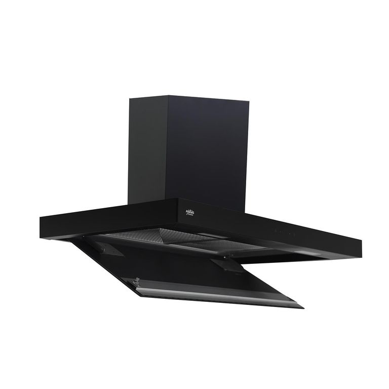 Campana Extractor de techo 90 cm Negro 90M79