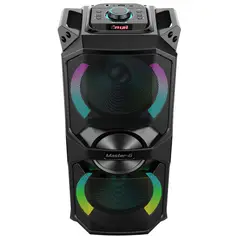 MASTER G - Parlante karaoke bluetooth 6.5" x2 20w rms Luxor