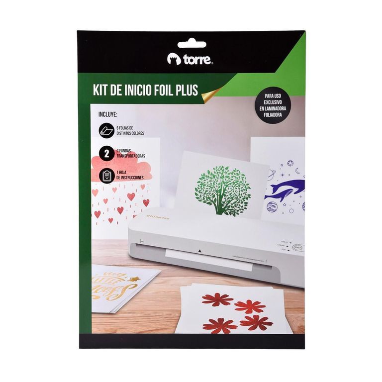 Kit Inicio Productos Foliadora Foil Plus Para Proyectos