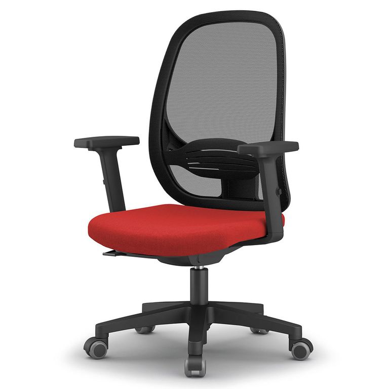 Silla Escritorio Semi Ejecutiva Andy Rojo