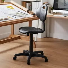 ONE SIT - Silla Escritorio Ergonómica Tulip Negro