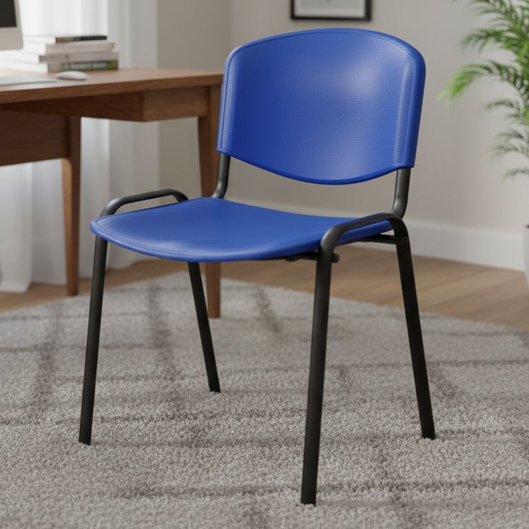 Silla Escritorio Visita Novaiso Azul