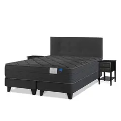 FLEX - Cama King Europea Black Grafito