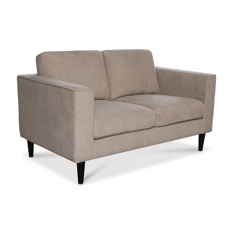 Sofá 2 cuerpos Bristol 143x83x85 cm Beige