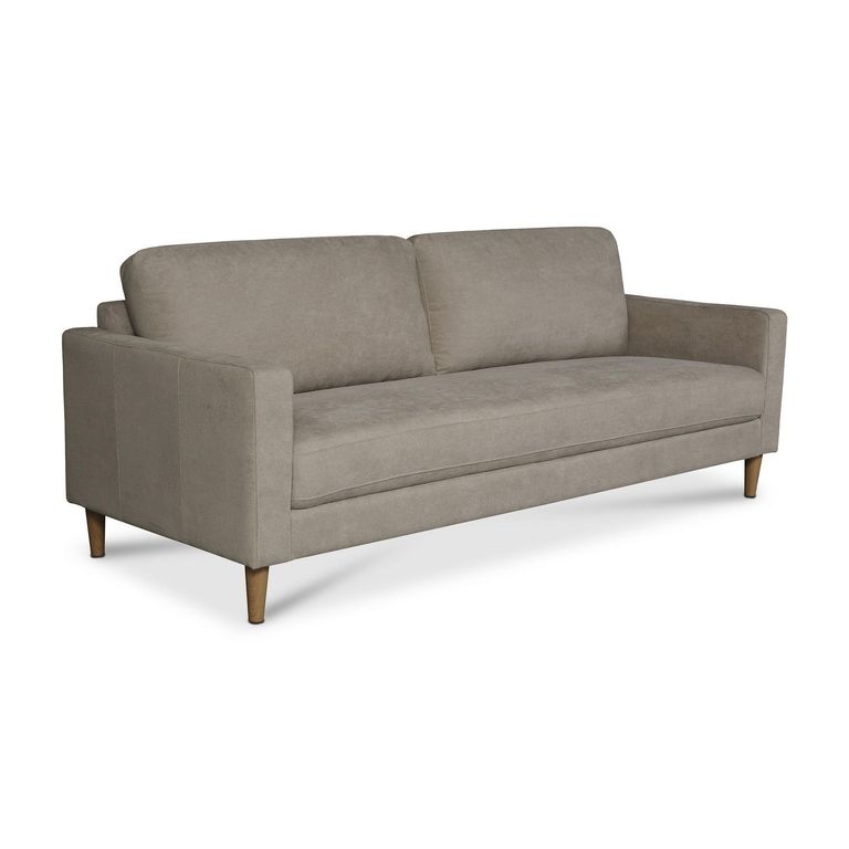 Sofá 3 cuerpos Londres 213x86x87 cm Beige