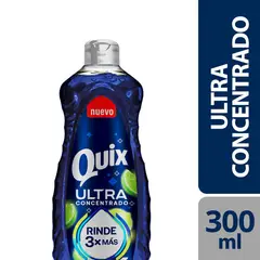 QUIX - Lavalozas Ultra Cítrico 300 ml Biodegradable