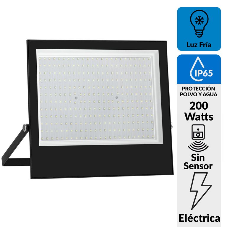 Reflector Led 200w LF Negro