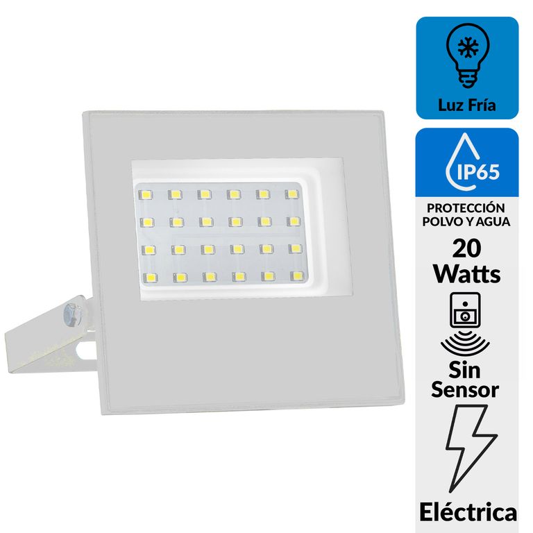 Reflector Led 20w LF Blanco