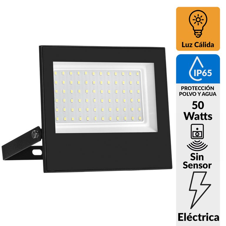 Reflector Led 50w LC Negro