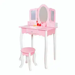 KIDSCOOL - Tocador rosado vintage Lulú