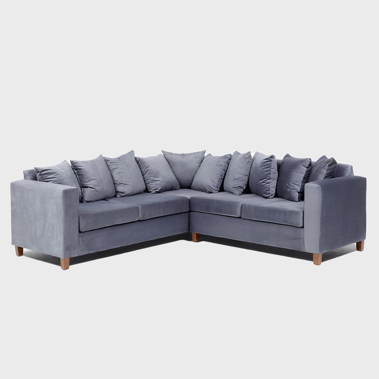 Sofá Seccional 5 Cuerpos Malaga 240X93X245 cm Felpa