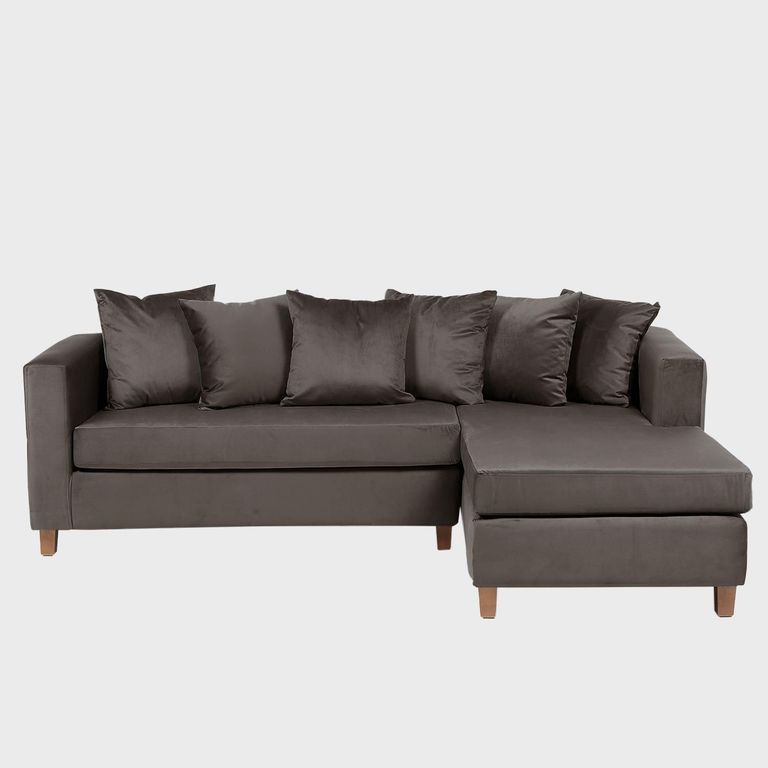 Sofá Seccional 4 cuerpos Malaga 171x87x245 cm Beige