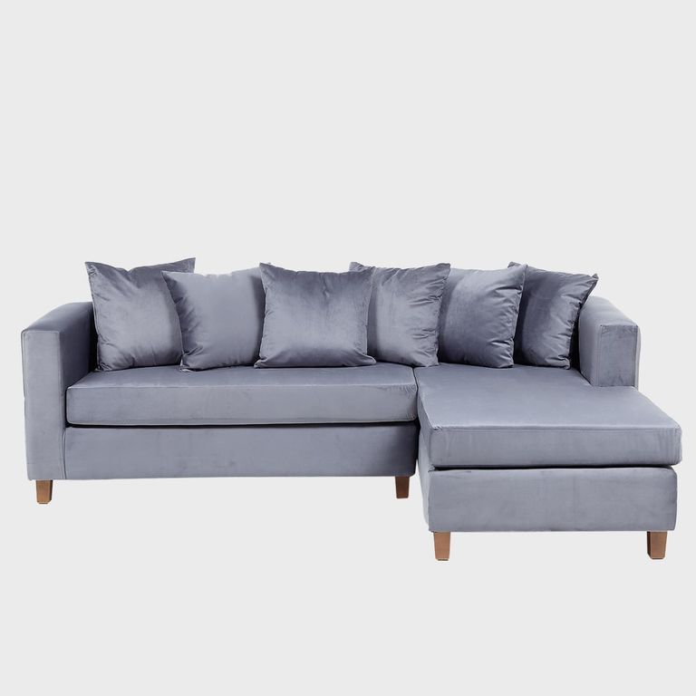 Sofá Seccional 4 cuerpos Malaga 171x87x245 cm Beige