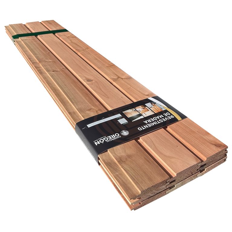 Madera Revestimiento Natural 1.5 mm 1.9x120 cm