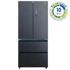 MIDEA - Refrigerador French Door No Frost 526 Litros Inox MDRFD705BIE70
