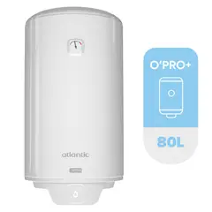 ATLANTIC - Termo Eléctrico 80 Litros 1500 W de Muro