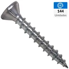 MAMUT - Tornillo Autoperforante Cabeza Phillips Fibrocemento 1-1/4 " 3.5 mm 144 Unidades