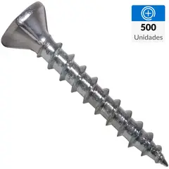 MAMUT - Tornillo Autoperforante Cabeza Phillips Fibrocemento 1-1/4 " 3.5 mm 500 Unidades
