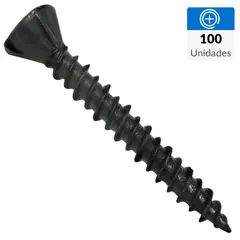 MAMUT - Tornillo Autoperforante Cabeza Phillips Fibrocemento 1-1/4 " 3.9 mm 100 Unidades