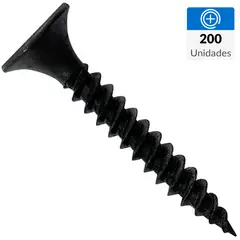 MAMUT - Tornillo Autoperforante Cabeza Phillips Madera/Metal/Concreto 31 mm 3.9 mm 200 unidad(es)