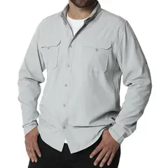 ORYX - Camisa con Protección UV Hombre Serengueti Gris Talla XG