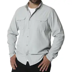 ORYX - Camisa con Protección UV Hombre Serengueti Gris Talla L