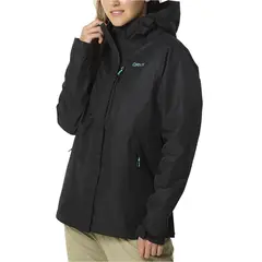 ORYX - Impermeable Waterproof Mujer Jasper Negro L