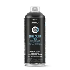 MONTANA - Spray Pintura Frenos Satinado Negro 0.4 l