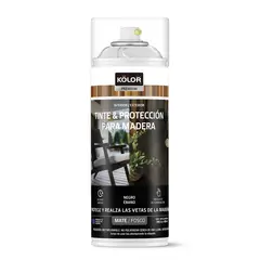 MONTANA - Spray Tinte y Protección para Madera Mate Negro Ebano 400 cc