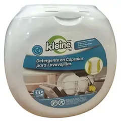 KLEINE WOLKE - Detergente en cápsula para Lavavajillas 115 unidad(es) Frasco (plástico/vidrio)