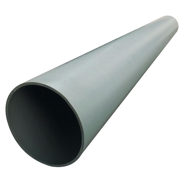 Tubo Sanitario NCH1779 gris PVC Agua 50 mmx1 m