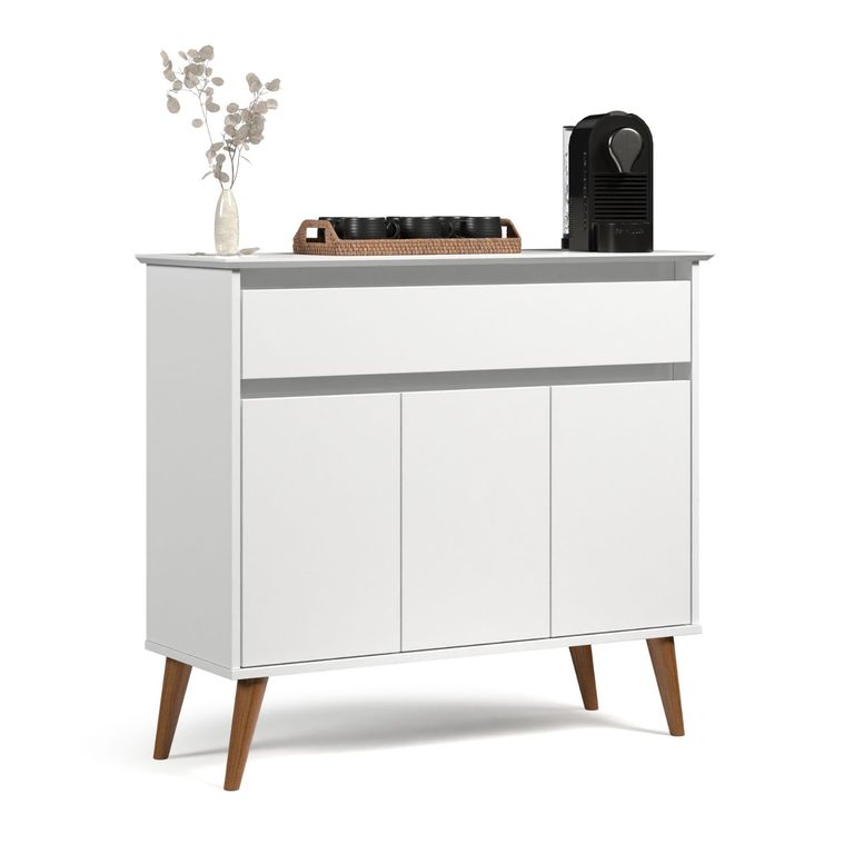 Buffet Zeus Blanco 93x35x83 cm