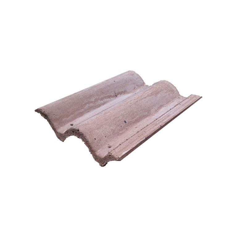 Teja 42x33.4 cm 2 cm Arcilla