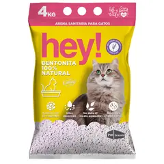 HEY - Arena sanitaria para gatos con aroma a lavanda 4 kg