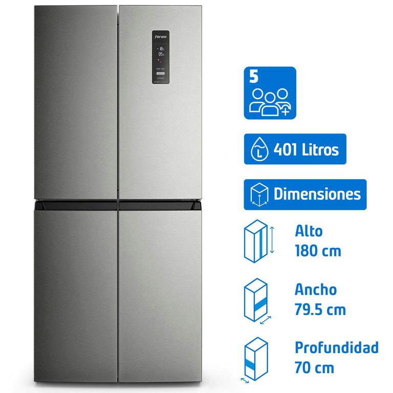 Refrigerador Multidoor No Frost 401 Litros DQ79SU