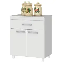 VEKKAHOME - Mueble De Cocina Auxiliar Betty