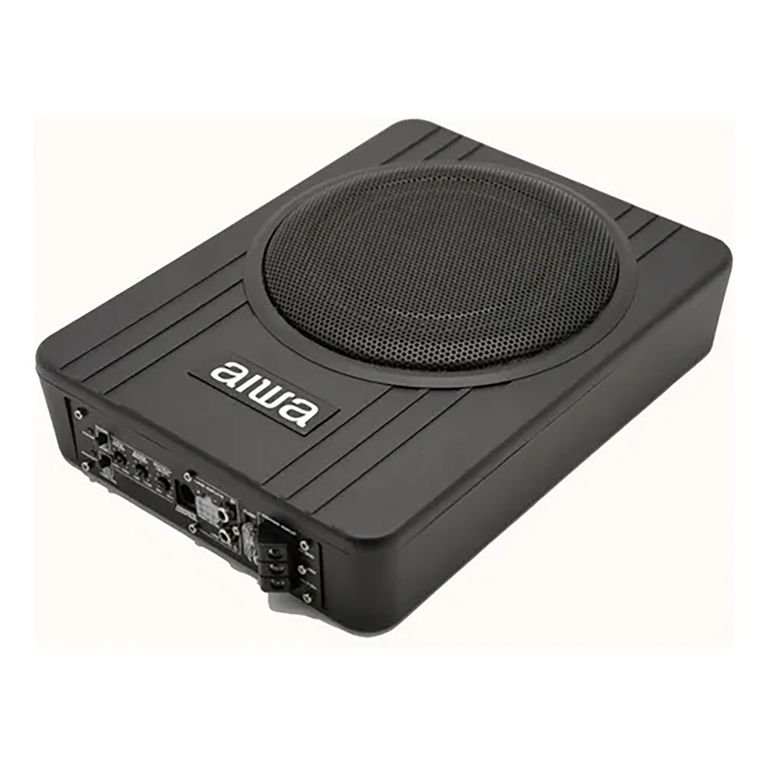 Subwoofer Plano 600w para Auto Negro 32x39x12 cm